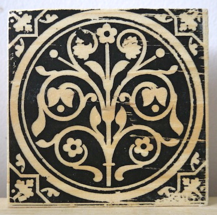 medieval flower, sainte chapelle, paris france, medieval tiles, religious iconography, circles and geometric designs, inlaid inlay floor tiles