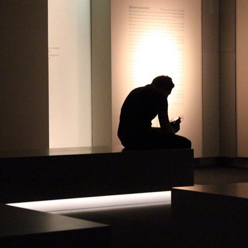 silhouette of a man, thoughtful guy in museum, holocaust museum visitor, shadow portraiture, portrait photographer, people in german, photos of berlin germany, photography in berlin, images of berliners