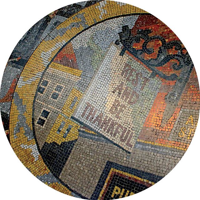 Rest and be thankful mosaic from London's National Gallery