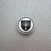 For Gondor! 1.5" handmade Lord of the Rings Aragorn tree art pin badge artwork print foil print black silver decor flair button pinback - Image 2