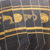 Game of Thrones set of 10 bookmarks Greyjoy banner flags fantasy art print symbols in metallic gold foil on black card for books - Image 4