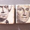 Right Hand Men Alexander Hamilton Thomas Jefferson George Washington / set of 3 2 inch stone tile magnets / history teacher locker art - Image 3