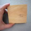 Love and Dancing / 4 inch black & white OOAK handmade wood block photo / neon sign Irish art letter print / wall desk art / Galway Ireland - Image 3