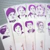 American suffragists bookmarks set of 18 portraits of 19th Amendment feminist activists - Image 6