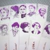 American suffragists bookmarks set of 18 portraits of 19th Amendment feminist activists - Image 7