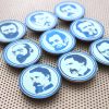 Civil War Union Heroes 9 magnet set / 1.5" wood coin fridge decor / Lincoln generals Grant Sherman Thomas Gettysburg office refrigerator - Image 4