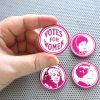 Sister Suffragettes set of 4 1.5" magnets famous historical suffragists refrigerator office decor Votes for Women Susan B Anthony Ida Wells - Image 2