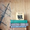 Type Writer / 4" handmade wood block photo artwork desk art Remington Underwood Olympia typography font typewriter author fiction inspire - Image 8