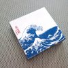 The Great Wave Kiwagura - 4" wood block reproduction of vintage Japanese art print of boats and Mount Fuji - Image 6