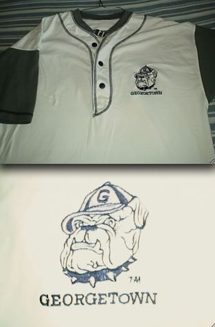 Georgetown Hoyas Baseball Jersey
