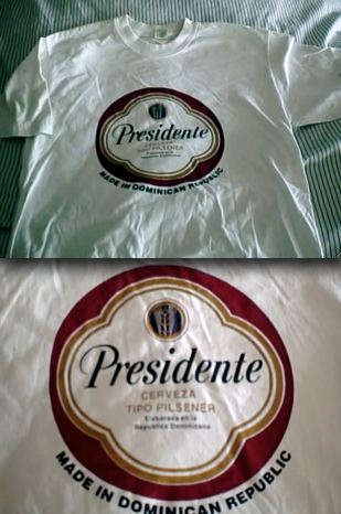Presidente Cerveza Dominican Beer