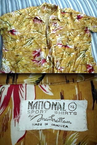 Vintage Jamaican Hawaiian Shirt