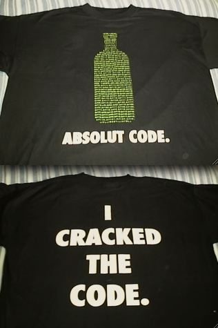 Absolut Code Vodka