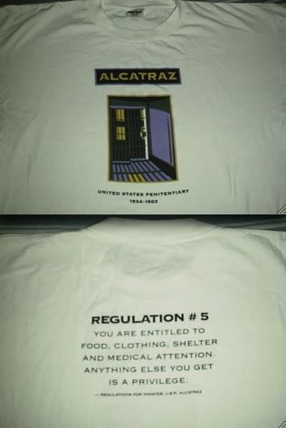 Alcatraz Prison Regulations Rule #5