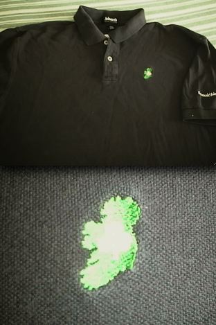 Ashworth embroidered Shamrock