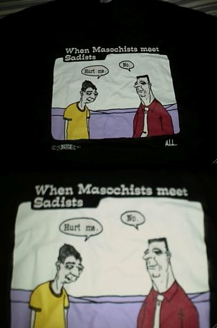 When Sadists Meet Masochists