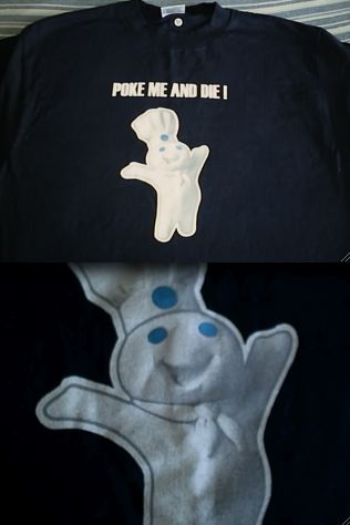 Poke Me And Die! Pillsbury Doughboy