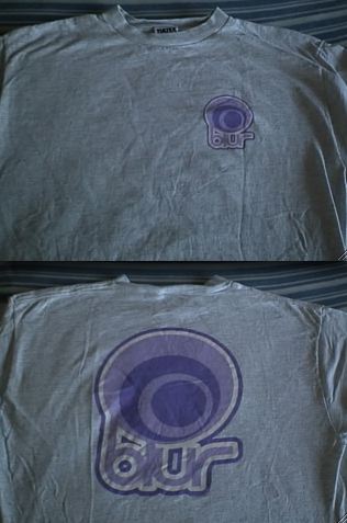 Blur Song 2 Purple Swirl Damon Albarn